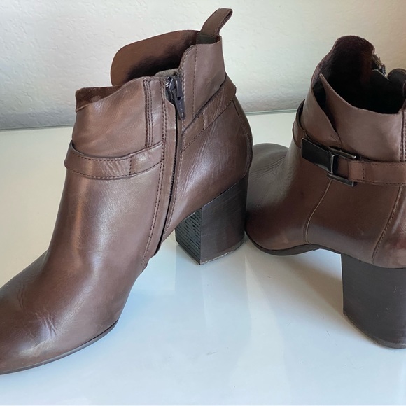 Paul Green size 5.5 beautiful brown leather ankle boots - Picture 4 of 5